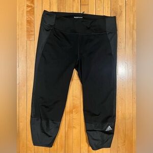 Women’s Adidas Black Supernova Cropped Leggings